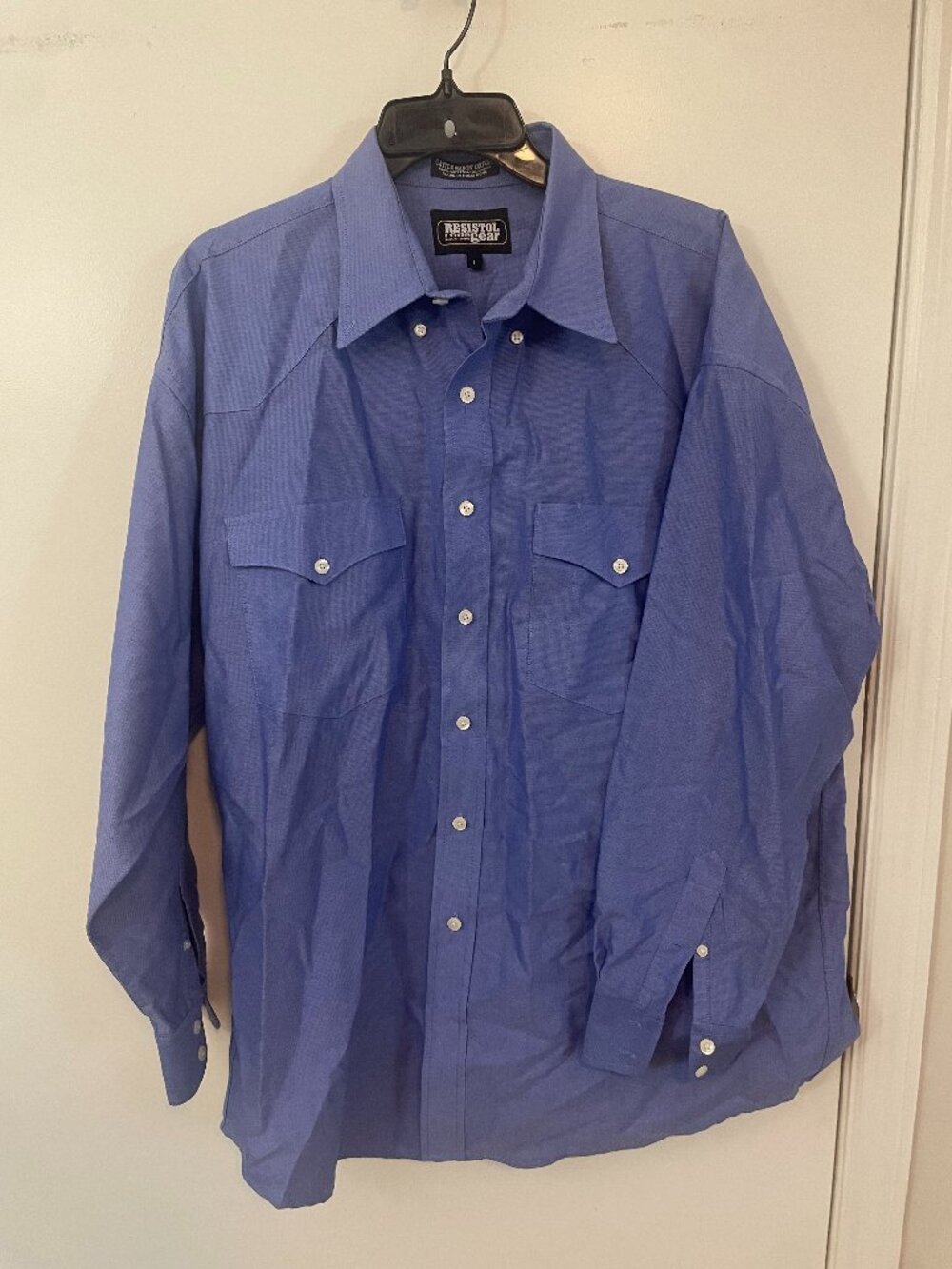 Resistol rode gear Button up shirt Size L